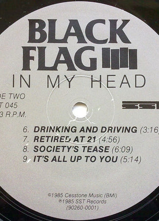 Black Flag : In My Head (LP, Album)