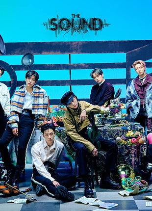 the album cover for Stray Kids - Sound - Version B (Phob) (Phot) (Jpn)