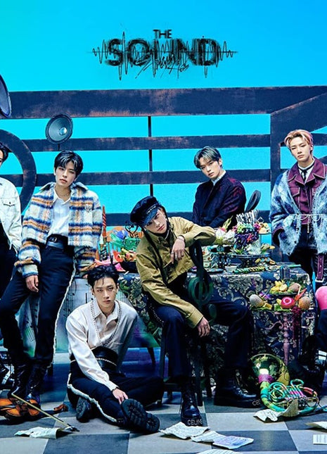 the album cover for Stray Kids - Sound - Version B (Phob) (Phot) (Jpn)
