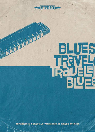 the album cover for Blues Traveler - Traveler's Blues [Indie Exclusive Limited Edition Blue LP]