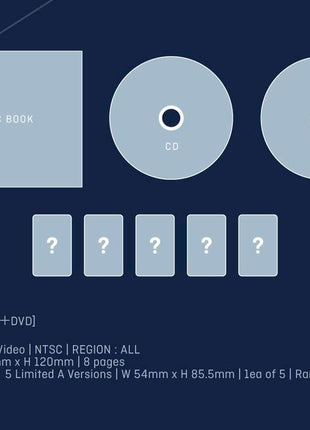 the album cover for TOMORROW X TOGETHER - GOOD BOY GONE BAD [Limited Edition A] [CD/DVD]