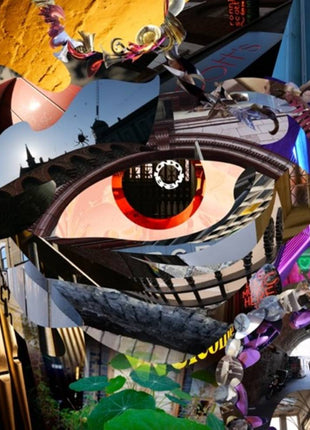 the album cover for London Brew - London Brew [Indie Exclusive Limited Edition Voodoo Maroon 2LP]
