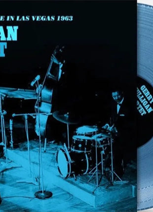 the album cover for Gerry Mulligan Quartet - Live in Las Vegas 1963 [RSD Essentials 1LPxBlue]