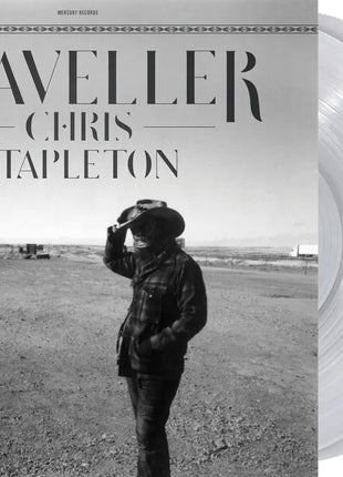 the album cover for Chris Stapleton - Traveller [Indie Exclusive Translucent Ultra Clear 2 LP]