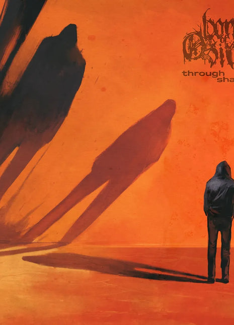 the album cover for Born Of Osiris - Through Shadows [Indie Exclusive Black Ice/Blue Cloudy LP]