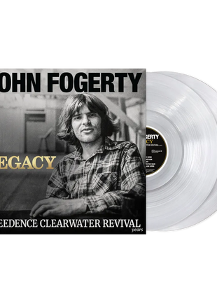 the album cover for John Fogerty - Legacy: the Creedence Clearwater Revival years -  [Indie Exclusive Ultra Clear 2LP]
