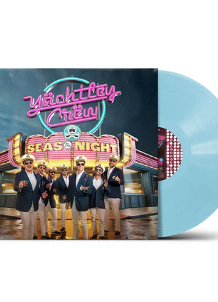 the album cover for Yachtley Crew - Seas The Night [Indie Exclusive Blue LP]