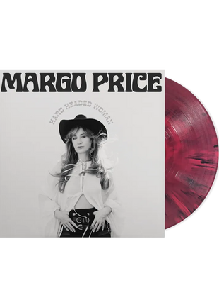 the album cover for Margo Price - Hard Headed Woman [Indie Exclusive Red Velvet LP]