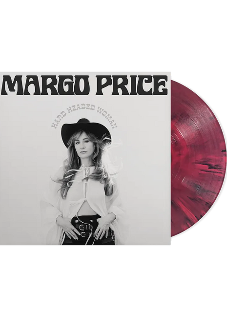 the album cover for Margo Price - Hard Headed Woman [Indie Exclusive Red Velvet LP]