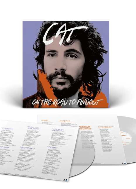 the album cover for Yusuf/Cat Stevens - On The Road To Findout: Greatest Hits [Indie Exclusive Clear 2LP]