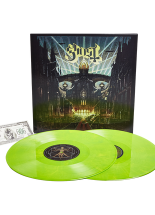 the album cover for Ghost - Meliora: Deluxe 10th Anniversary [Indie Exclusive Surge 2LP]