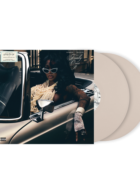 the album cover for Summer Walker - Finally Over It (Indie Exclusive) [Opaque Bone Alternate Cover]