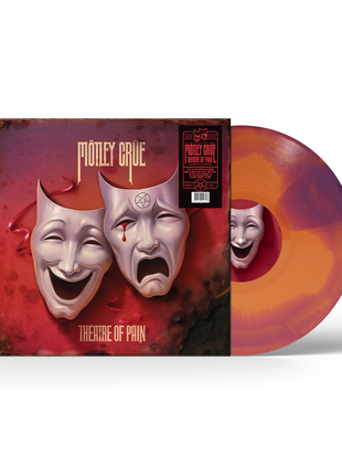 the album cover for Motley Crue - Theatre Of Pain (40th Anniversary) [Indie Exclusive Purple Crush]