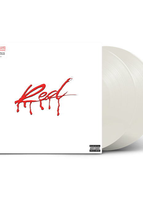 the album cover for Playboi Carti - Whole Lotta Red (5 Year Anniversary Edition) [Rain Cloud White]