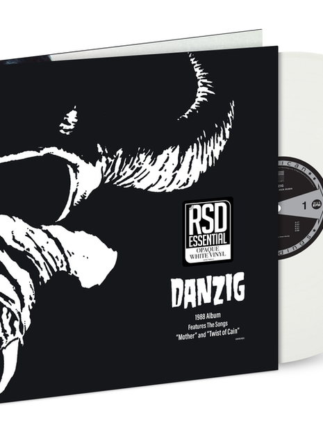 the album cover for Danzig - Danzig  [RSD Essential Opaque White]