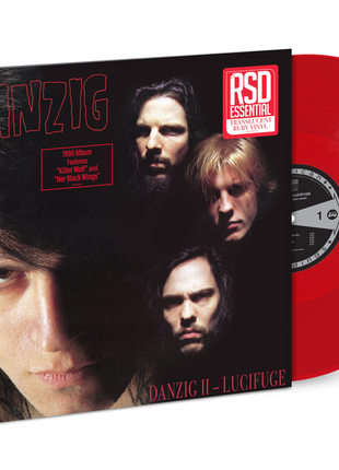 the album cover for Danzig - Danzig II - Lucifuge [RSD Essential Translucent Ruby]
