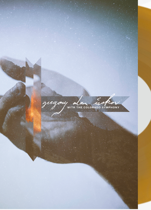 the album cover for Gregory Alan Isakov - Gregory Alan Isakov With The Colorado Symphony [Amber]