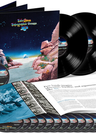 the album cover for Yes - Tales From Topographic Oceans [Super Deluxe]