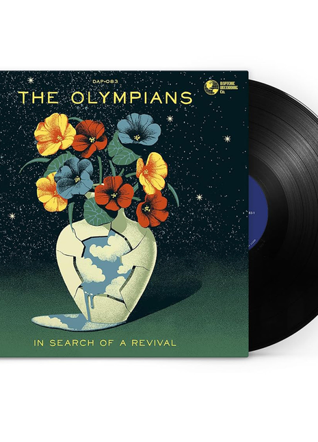 the album cover for Olympians - In Search Of A Revival