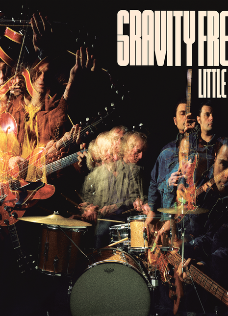 the album cover for Little Barrie - Gravity Freeze