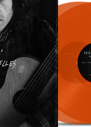 the album cover for Jesse Welles - Hells Welles [Clear Vinyl] (Org) [Indie Exclusive] (Lyrb)