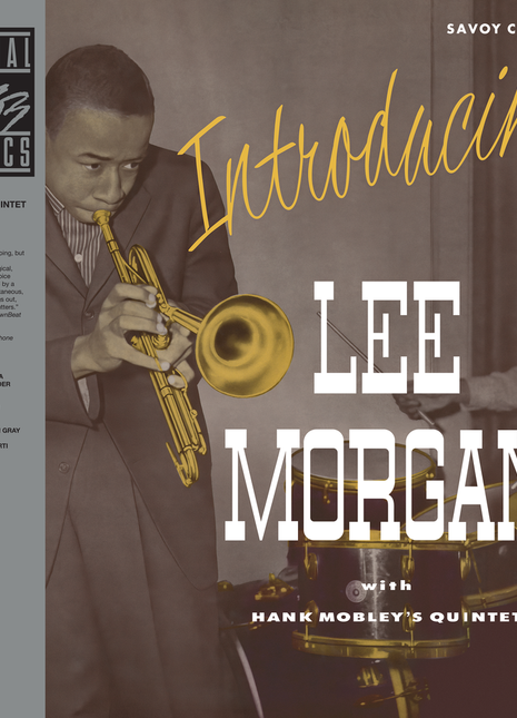 the album cover for Lee Morgan - Introducing Lee Morgan (Original Jazz Classics Series) [180g LP with tip-on jacket and OBI]