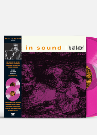 the album cover for Yusef Lateef - Lost In Sound [Indie Exclusive Clear Magenta]