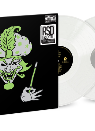 the album cover for Insane Clown Posse - The Great Milenko [RSD Essential - Creme Soda Clear Vinyl]