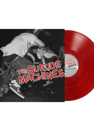the album cover for The Suicide Machines - Destruction by Definition [RSD Essential - Cherry Bomb Metallic Red]