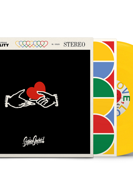 the album cover for Stephen Sanchez - LOVE, LOVE, LOVE [Indie Exclusive Sunflower]