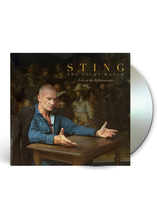 the album cover for Sting - The Night Watch (Live at the Rijksmuseum)