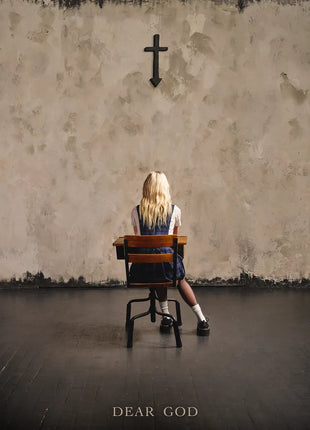 the album cover for The Pretty Reckless - Dear God [Indie Exclusive Limited Edition Poltergeist]