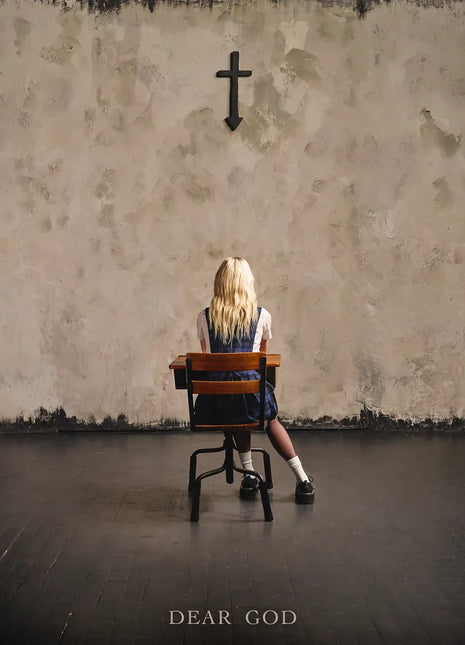 the album cover for The Pretty Reckless - Dear God [Indie Exclusive Limited Edition Poltergeist]