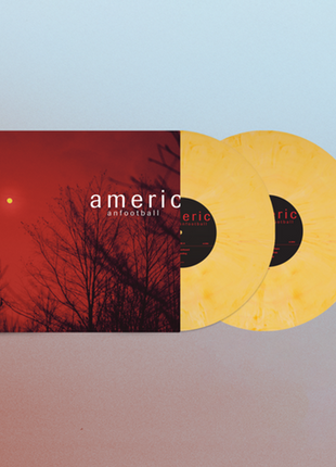 the album cover for American Football - American Football - LP4 [Indie Exclusive Goldenrod Mix]