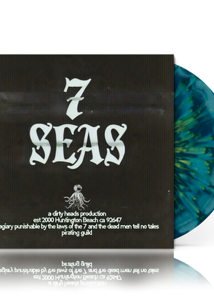 the album cover for Dirty Heads - 7 Seas [Indie Exclusive Algae Splatter]