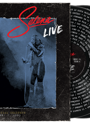 the album cover for Selena - Selena LIVE - Remastered 2026 [Picture Disc]