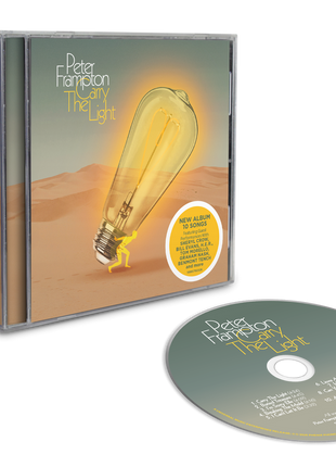 the album cover for Peter Frampton - Carry The Light