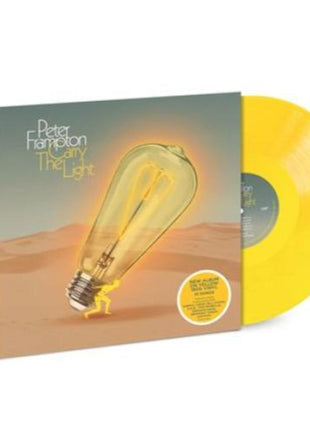 the album cover for Peter Frampton - Carry The Light [180g Yellow]