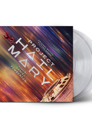 the album cover for Daniel Pemberton - Project Hail Mary (Original Motion Picture Score) [Crystal Clear Translucent]