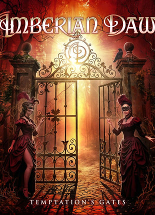 the album cover for Amberian Dawn - Temptation's Gate