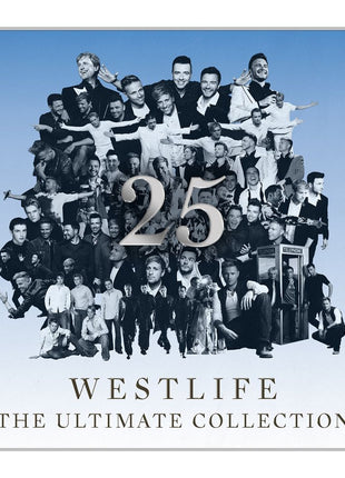 the album cover for Westlife - 25 - The Ultimate Collection