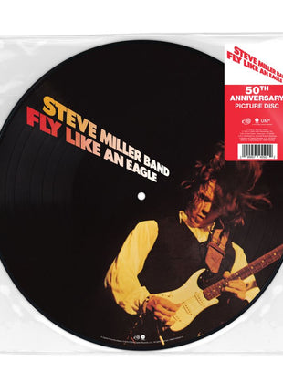 the album cover for Steve Miller Band - Fly Like An Eagle - 50th Anniversary [Picture Disc]