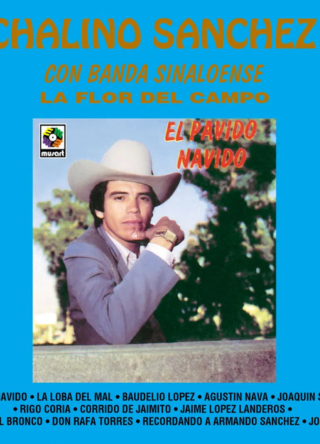 the album cover for Chalino Sánchez - El Pávido Návido