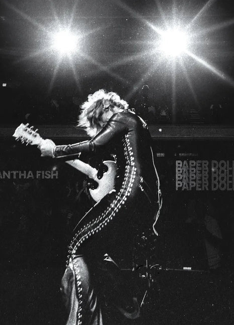 the album cover for Samantha Fish - Paper Doll Live