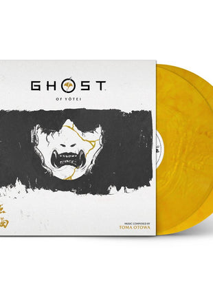 the album cover for Toma Otowa - Ghost of Yotei (Original Soundtrack) [Gold Shimmer Vinyl]