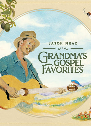 the album cover for Jason Mraz - Grandma's Gospel Favorites