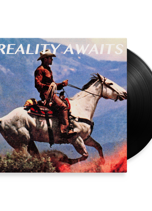 the album cover for The Strokes - Reality Awaits [Black Opaque]