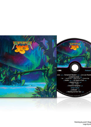the album cover for Yes - Aurora [Digipak]