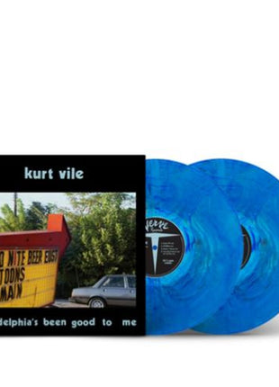 the album cover for Kurt Vile - Philadelphia's been good to me [Schuylkill River Blue]