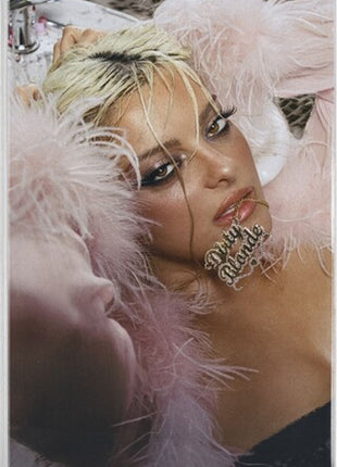 the album cover for Bebe Rexha - Dirty Blonde